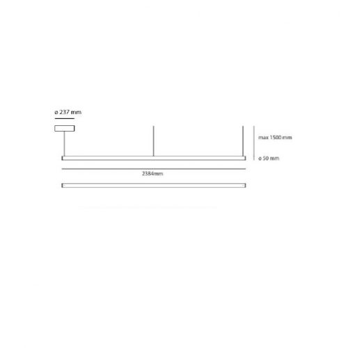 Artemide Alphabet of Light Linear Suspension lamp - Image 6