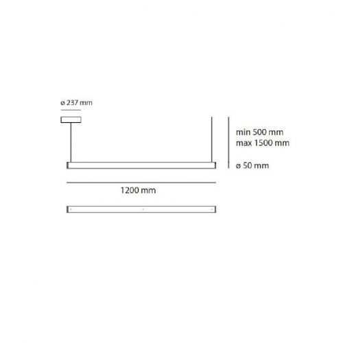 Artemide Alphabet of Light Linear Suspension lamp - Image 7