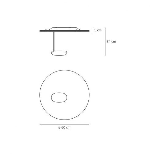 Artemide Droplet Mni Lampada da Parete/Soffitto - immagine 2