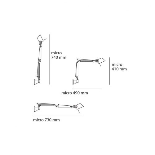 Artemide Tolomeo Micro Wall lamp - Image 2