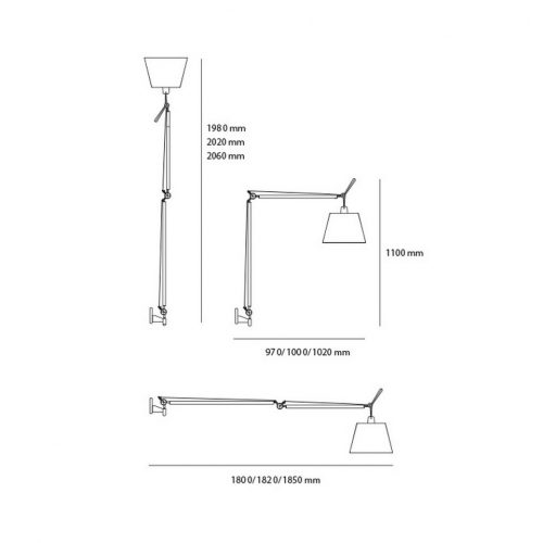 Artemide Tolomeo Mega Wall lamp - Image 2
