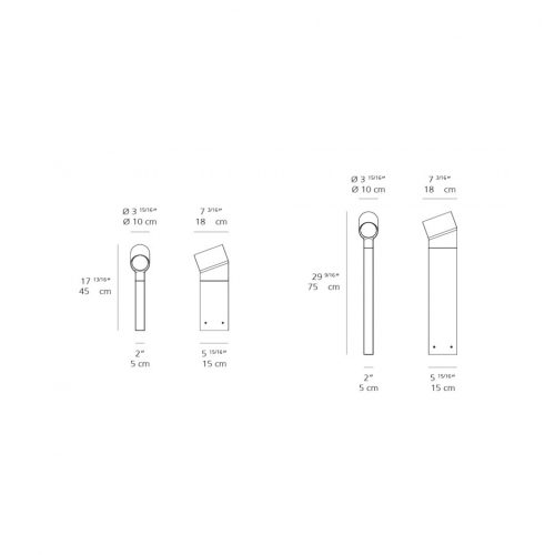 Artemide Oblique Outdoor Floor lamp - Image 2
