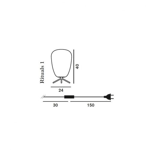 Foscarini Rituals 1 Table lamp - Image 2