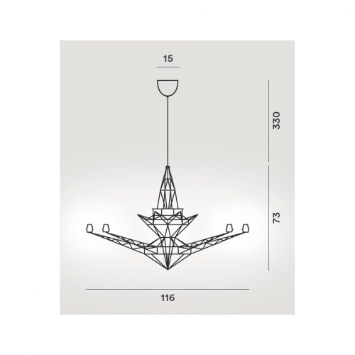 Foscarini Lightweight Suspension lamp - Image 6