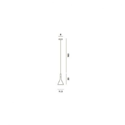 Foscarini Aplomb mini Suspension lamp - Image 2