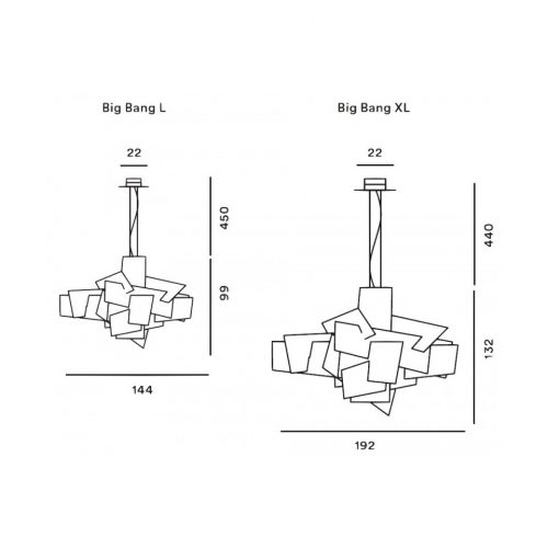 Foscarini Big Bang L-XL Lampada a Sospensione - immagine 2