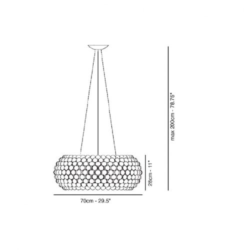 Foscarini Caboche Grande Lampada a sospensione - immagine 4