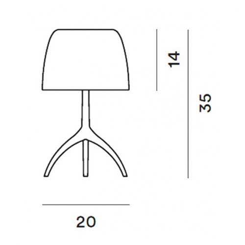 Foscarini Lumiere 25th Table lamp - Image 4