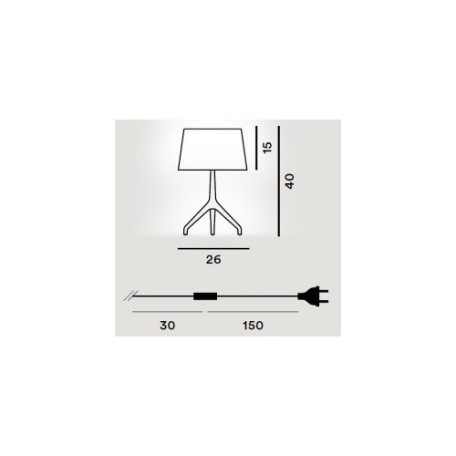 Foscarini Lumiere XXL - XXS Table lamp - Image 3