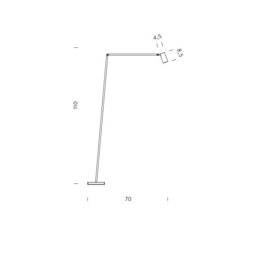 Nemo Untitled Reading Spot Floor lamp - Image 3