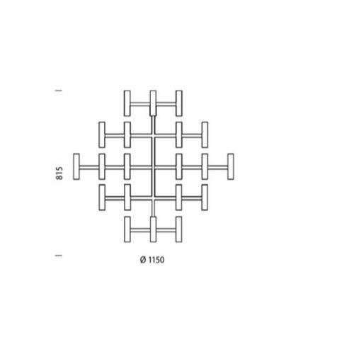Nemo Crown Major Suspension lamp - Image 3