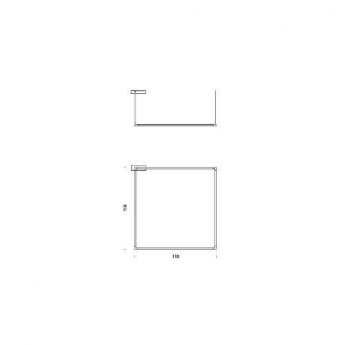 Nemo Spigolo Horizontal Suspension lamp - Image 2