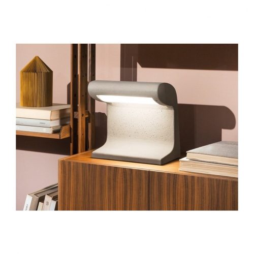 Nemo Borne Béton Petite Lampada da Tavolo - immagine 6