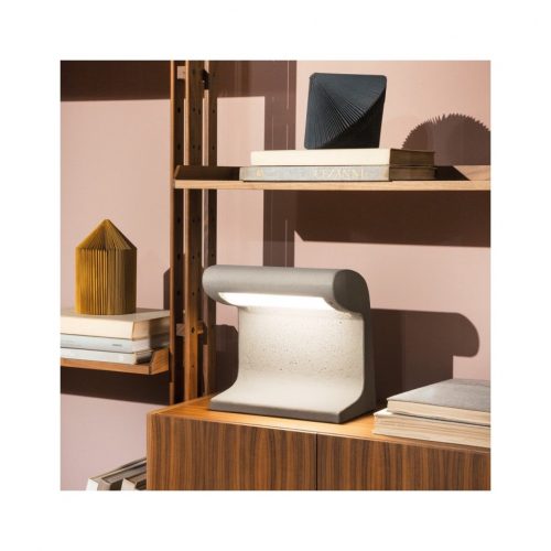 Nemo Borne Béton Petite Lampada da Tavolo - immagine 4