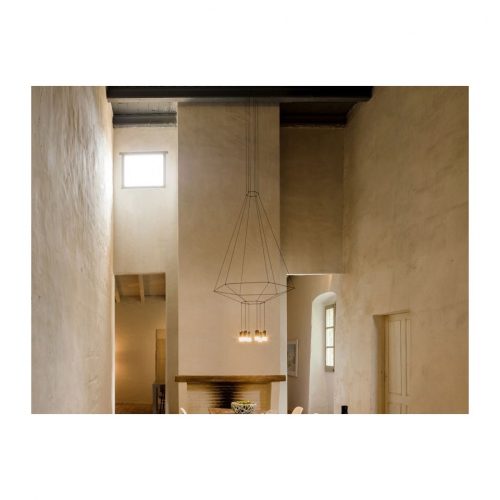 Vibia Wireflow 0404 - 0408 Lampada a sospensione - immagine 4