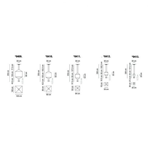 Vibia Wireflow 0409 - 0413 Lampada a sospensione - immagine 2