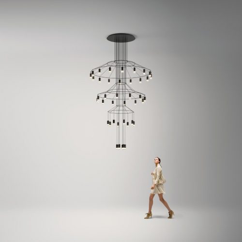 Vibia Wireflow Chandelier 0378 Suspension lamp - Image 4