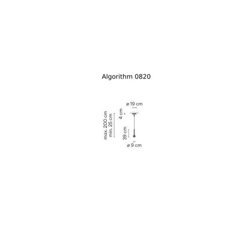 Vibia Algorithm 0820 / 0822 Suspension lamp - Image 4