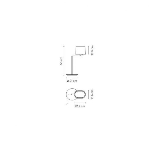 Vibia Swing 0507 Table lamp - Image 3