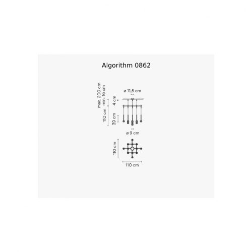 Vibia Algorithm 0860/0862 Suspension lamp - Image 3