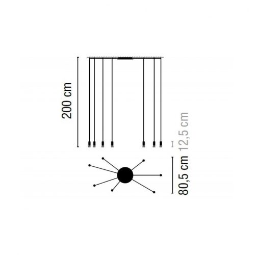Vibia Wireflow Free-Form 0356 Lampada a sospensione - immagine 3
