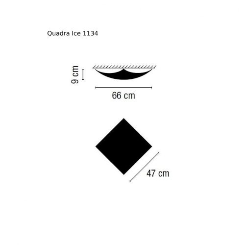 Vibia Quadra Ice Lampada a soffitto - immagine 8