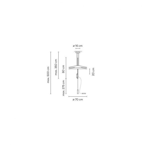 Vibia Flamingo 1515 Lampada a sospensione - immagine 2