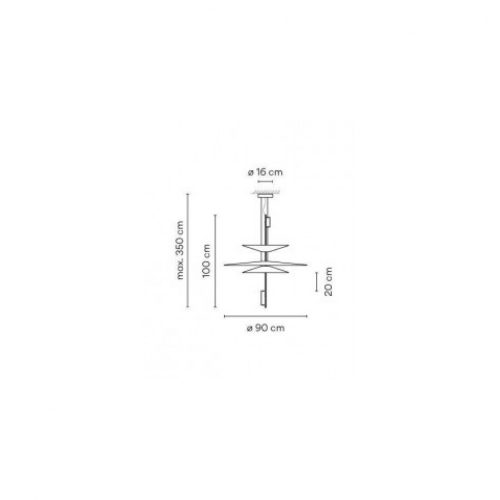 Vibia Flamingo 1530 Lampada a sospensione - immagine 2