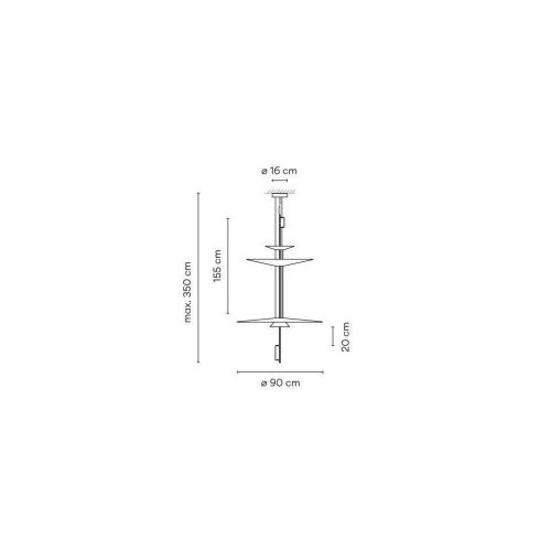 Vibia Flamingo 1560 Suspension lamp - Image 2