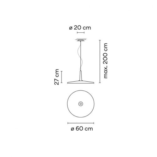 Vibia Skan 0275 Suspension lamp - Image 2