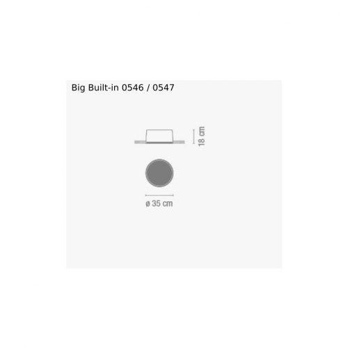 Vibia Big Built-in Lampada da Incasso - immagine 8