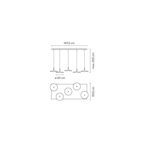 Vibia Skan 0282 Lampada a sospensione - immagine 2