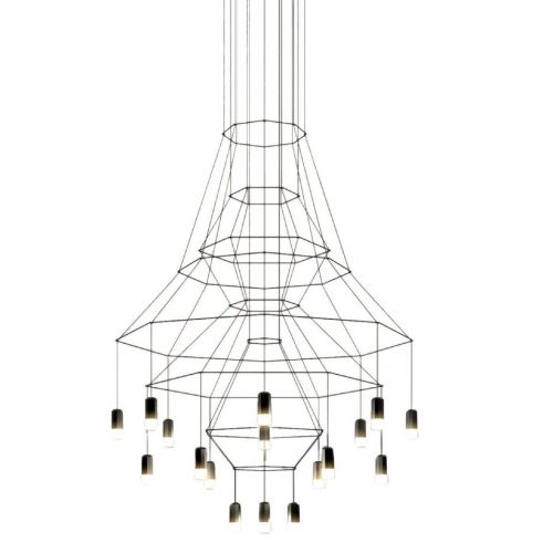 Vibia Wireflow Chandelier 0315 Suspension lamp - Image 3