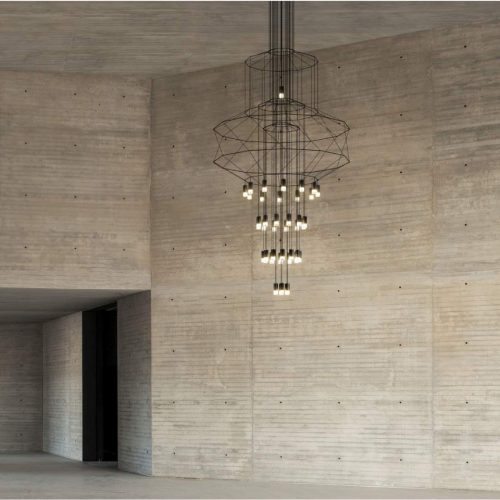 Vibia Wireflow Chandelier 0374 Lampada a sospensione - immagine 5