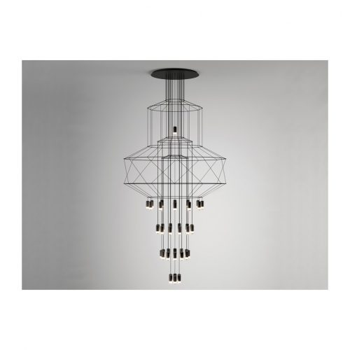 Vibia Wireflow Chandelier 0374 Lampada a sospensione - immagine 3