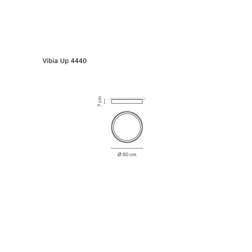 Vibia Up 4440/4442 Lampada da soffitto - immagine 2