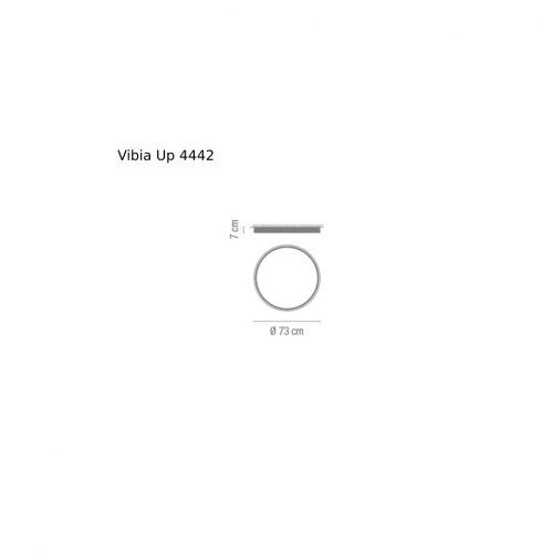 Vibia Up 4440/4442 Lampada da soffitto - immagine 3