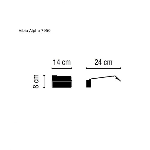 Vibia Alpha 7950/7955 Wall lamp - Image 4
