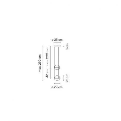 Vibia Palma 3726 Suspension lamp - Image 2