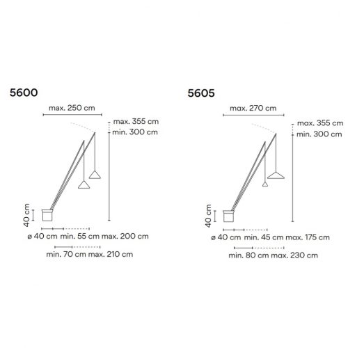 Vibia North Lampada da terra - immagine 2