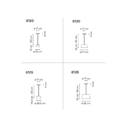 Vibia Tube Lampada a sospensione - immagine 2