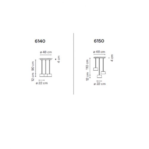 Vibia Tube 6140-6145 Suspension lamp - Image 2