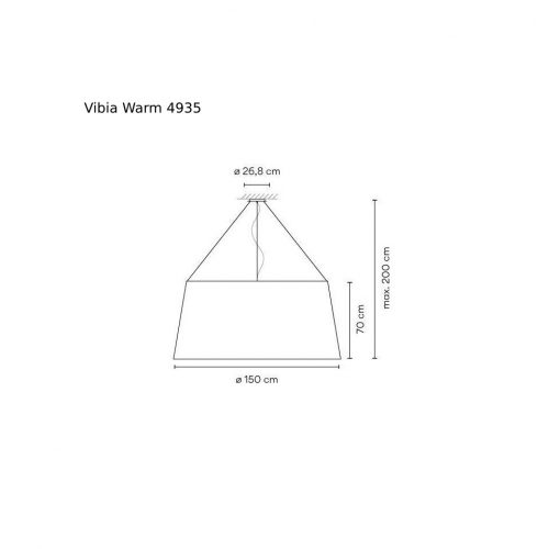 Vibia Warm Suspension lamp - Image 2