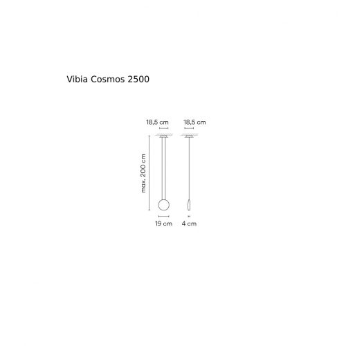 Vibia Cosmos 2500/2501 Suspension lamp - Image 10