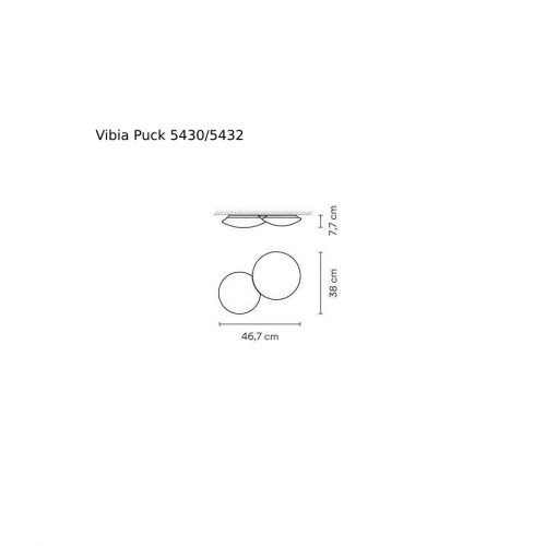 Vibia Puck 5400-5432 Ceiling lamp - Image 10