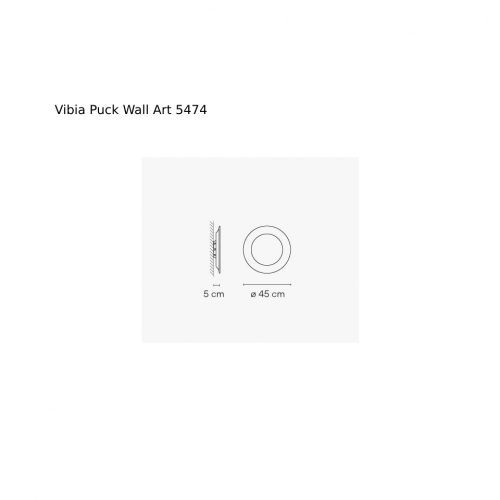 Vibia Puck Wall Art 5470-5476 Lampada da soffitto - immagine 6