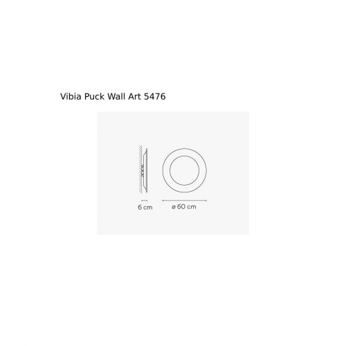 Vibia Puck Wall Art 5470-5476 Lampada da soffitto - immagine 5