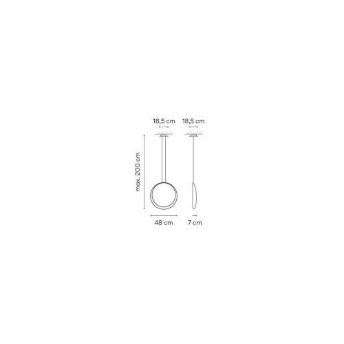Vibia Cosmos 2502 Lampada a sospensione - immagine 2