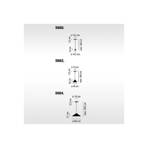 Vibia North 5660-5664 Suspension lamp - Image 7
