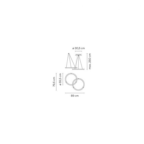 Vibia Halo Circular 2331 Lampada a sospensione - immagine 2